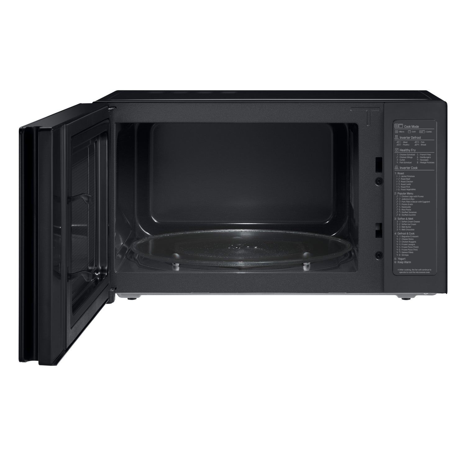 LG MH7265DPS forno a microonde Nero Microonde con grill Superficie piana 32 L 1350 W