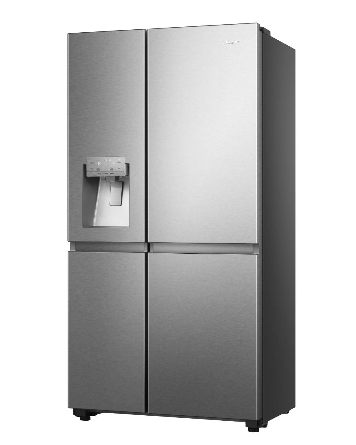 Hisense RS818N4TIE Frigorifero SideBySide 2 Porte 632L Libera Installazione Inox