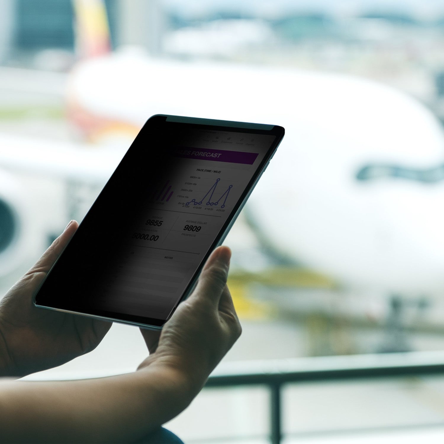 StarTech.com Filtro privacy a 4 posizioni per iPad Pro da 11pollici orientamento verticale orizzontale abilitato al Touch angolo di visione piùdì di 30 gradi Antiriflesso