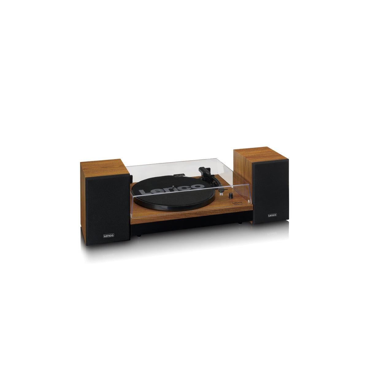 Lenco LS-310WD Piatto audio Giradischi con trasmissione a cinghia Nero Legno Manuale