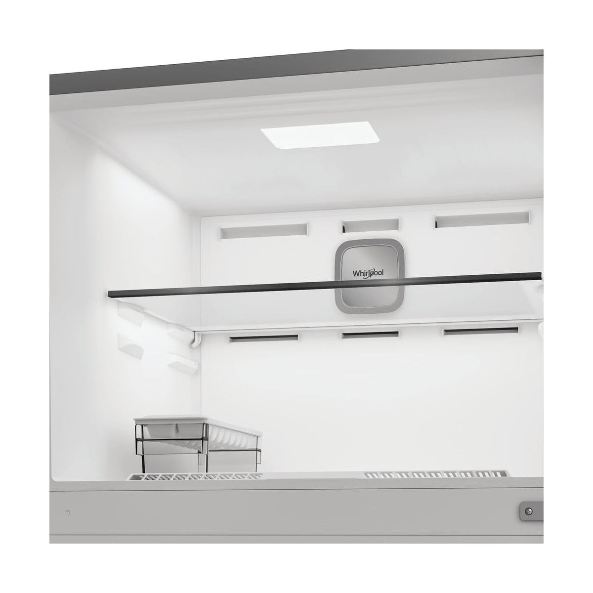 Whirlpool WHD2 6552 X4E Frigorifero doppia porta a libera installazione, Dual no frost, 78cm, Classe E, Pearl Inox, 37 dbA, h 187cm