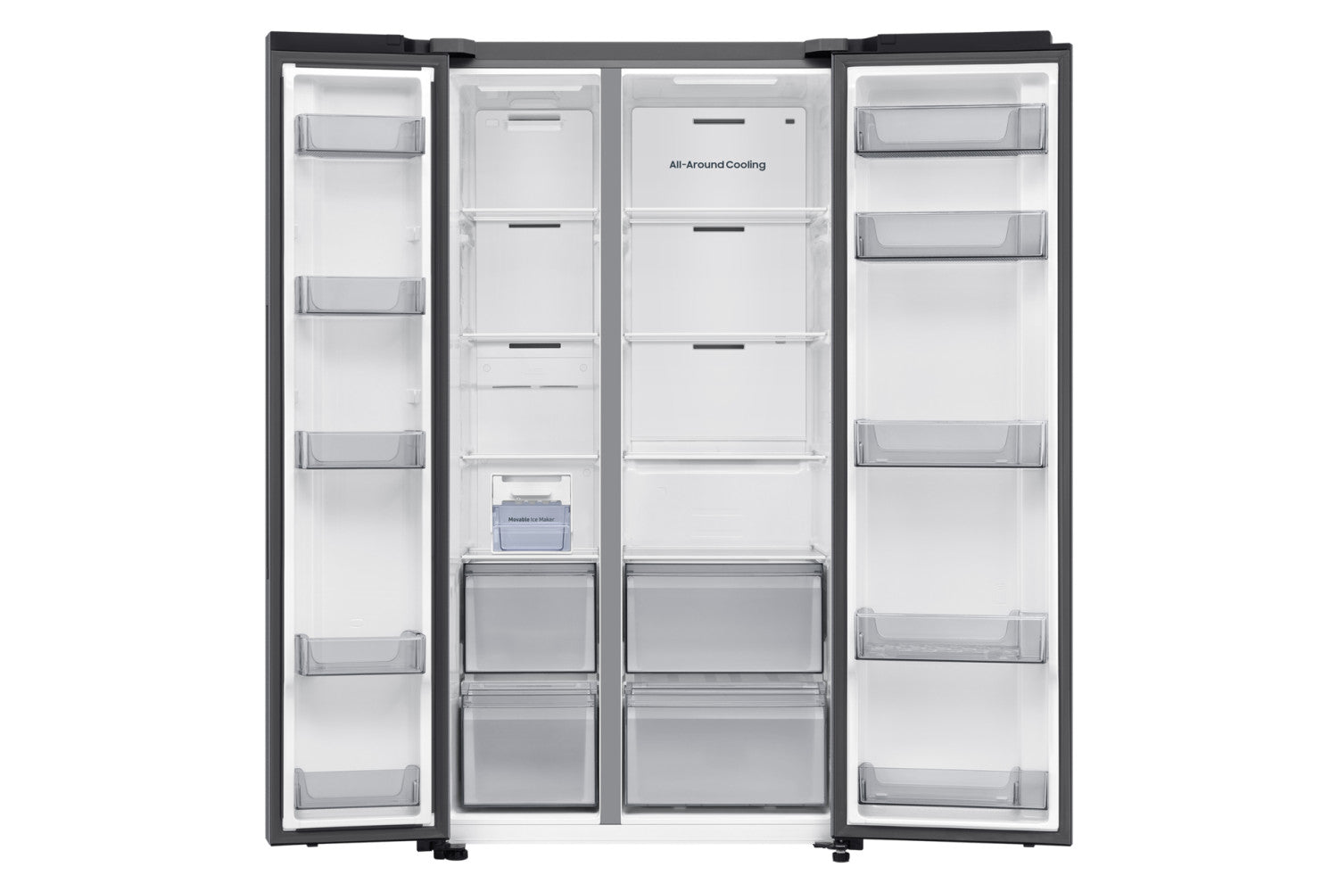 Samsung Frigorifero Side by Side 659L RS70F65QDTEF Acciaio inox