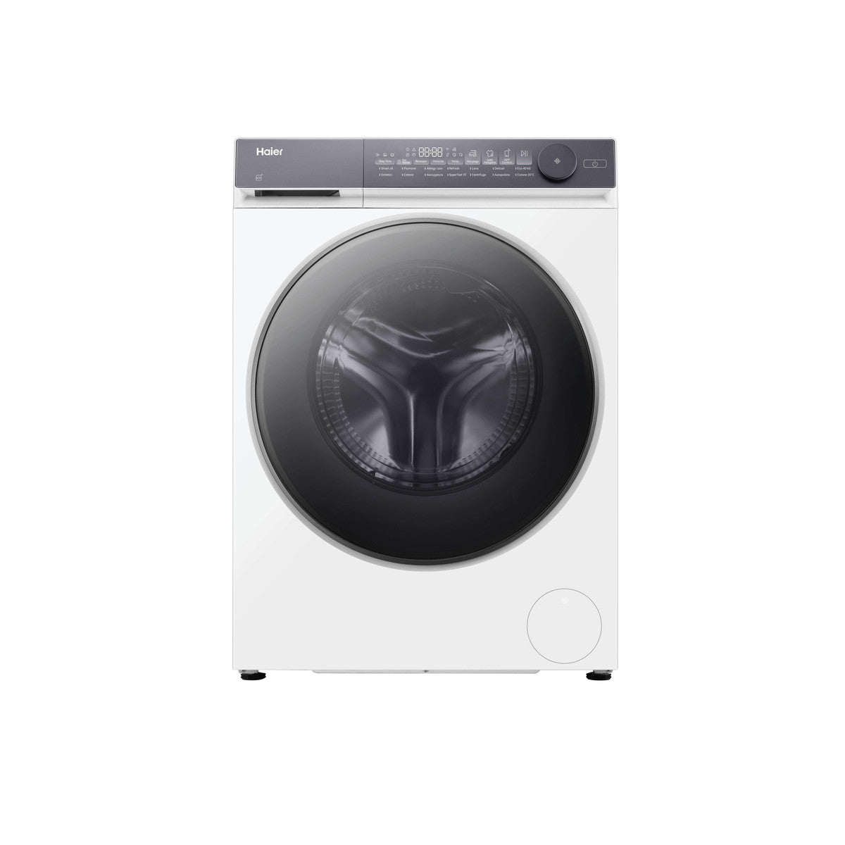 Haier X Series 7, Lavasciuga Slim 8 5 KG, 30 più efficente della classe A, 1400 giri, Bianco, Inverter, Vapore, Wi-Fi, HWD80BP14367TUIT