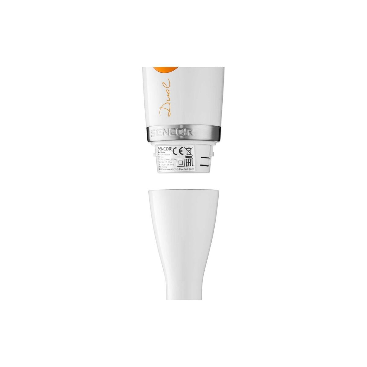 Sencor SHB 4260WH EUE3 Frullatore ad immersione 600 W Arancione Bianco