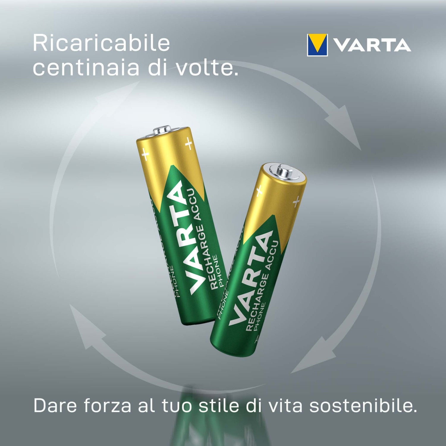 Varta 58398 Batteria Ricaricabile Mini Stilo AAA Nichel Metallo Idruro NiMH Multicolore