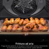 LG Forno 72L Classe A 11 modalità di cottura, Frittura ad aria, Modalità pizza, Lievitazione, Pulizia pirolitica Acciaio