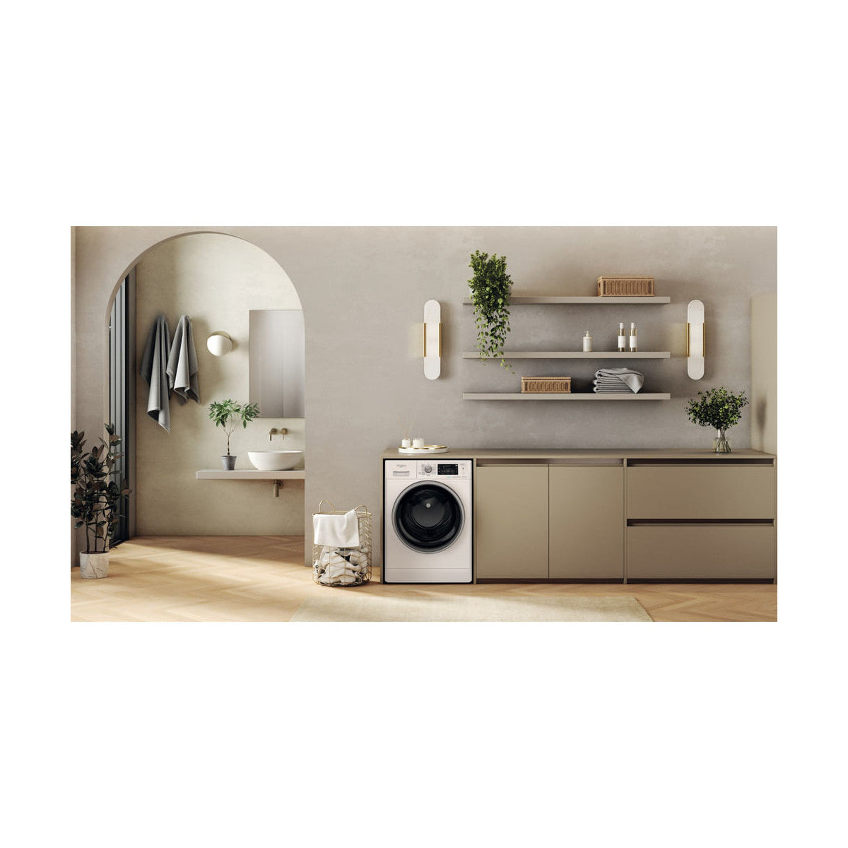 Whirlpool FreshCare Lavasciuga a libera installazione - FFWDD 107448 WBS IT