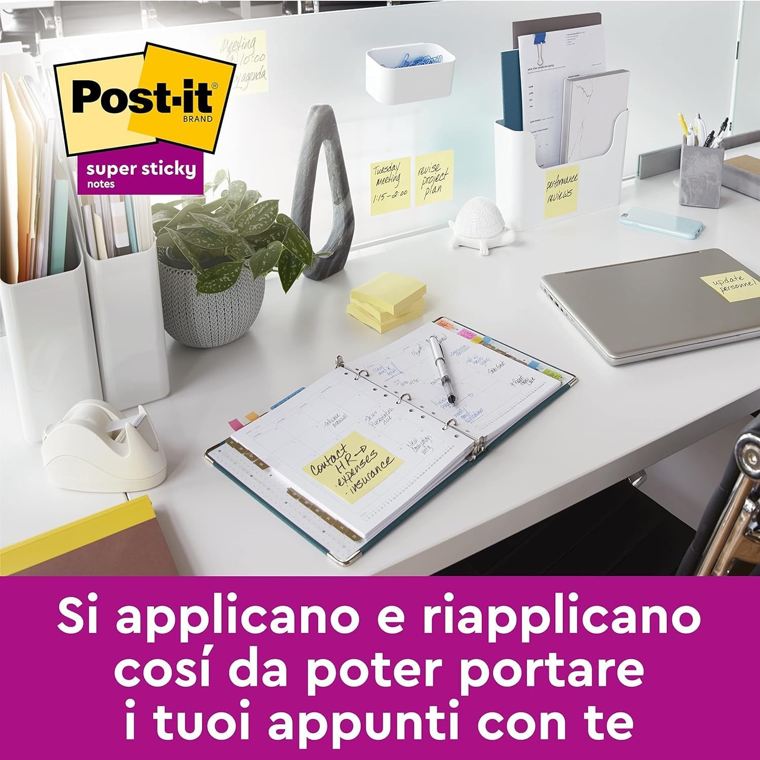 Post-It Foglietti Adesivi 655CY-VP20 Value Pack 16 4 Blocchetti Giallo Canary 76x127 mm 100 Fogli