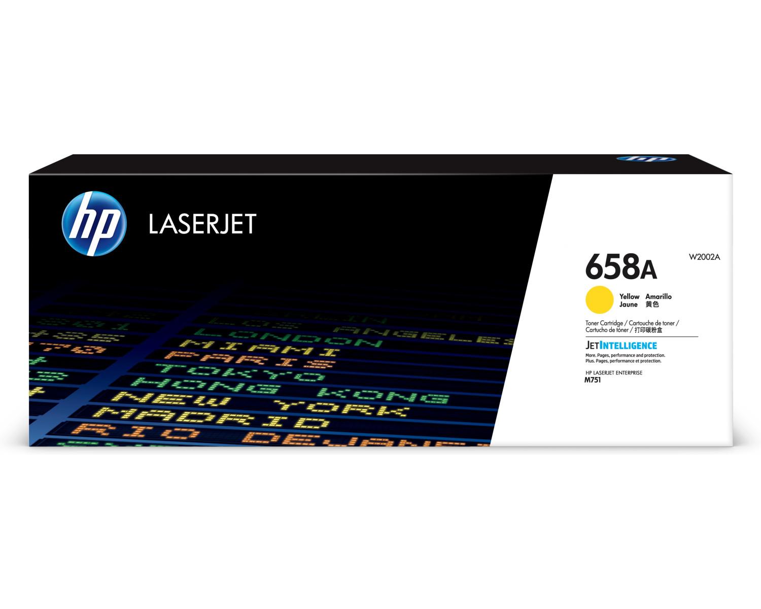HP Cartuccia Toner Giallo Originale LaserJet 658A