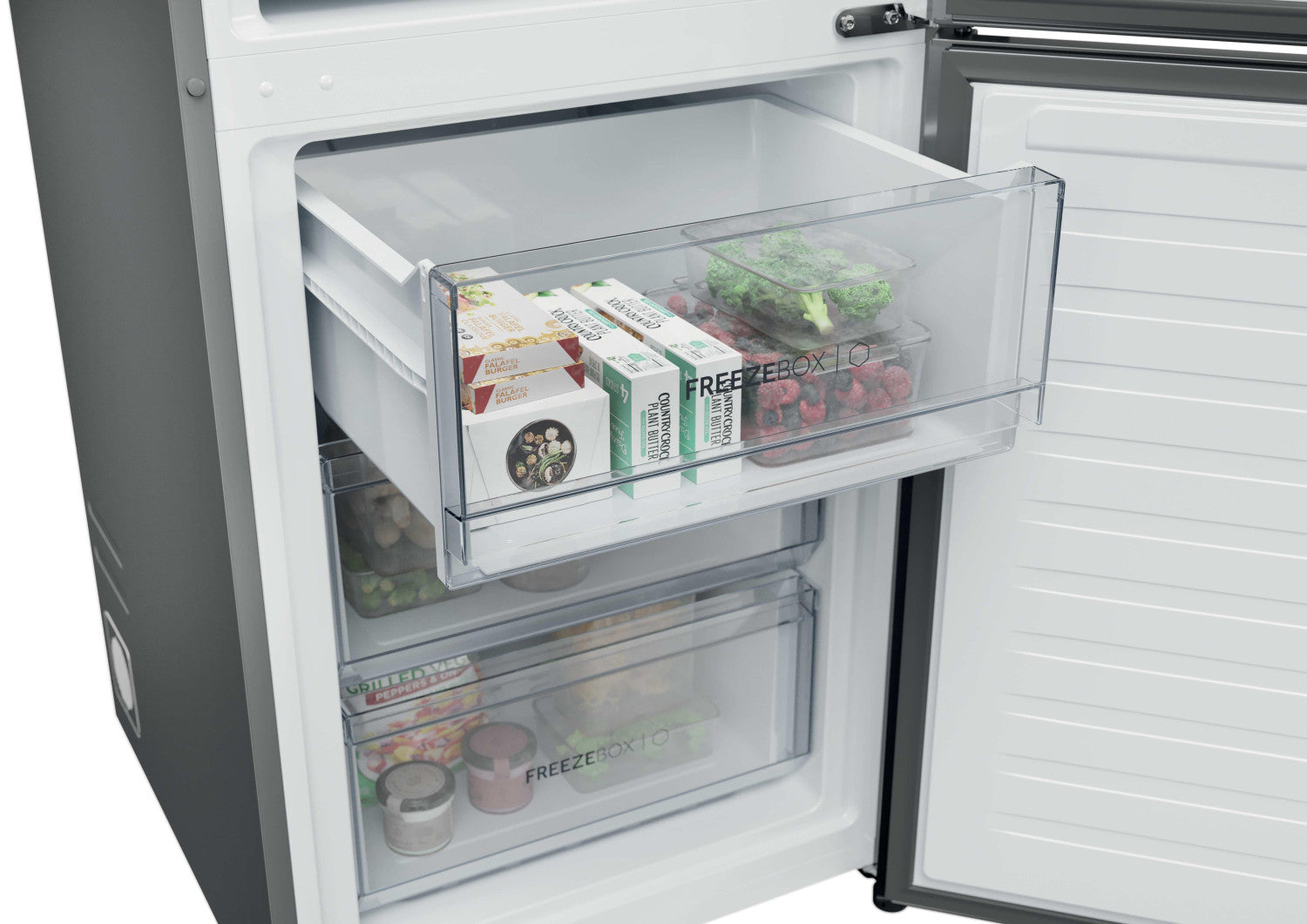 Haier HDPR1618ANPD Frigorifero Libera installazione 355 L A Acciaio inox