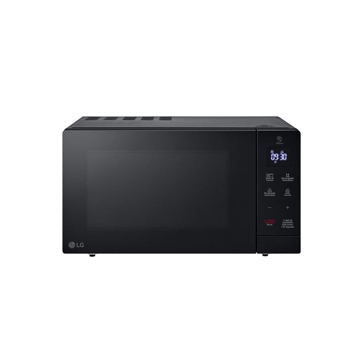 LG MH7032JAS Nero Microonde con grill Superficie piana 30 L 900 W
