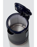 Ariete 00C284600AR0 Bollitore 1.7L Breakfast Dark Grey Capacità tanica acqua 1.7 L Potenza 2200 W Materiale della scocca Plastica Indicatore del livello dell'acqua Senza filo Grigio