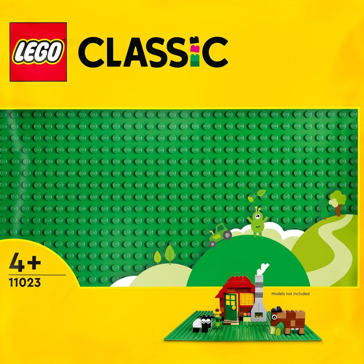 LEGO Classic Piastra da costruzione verde - 11023