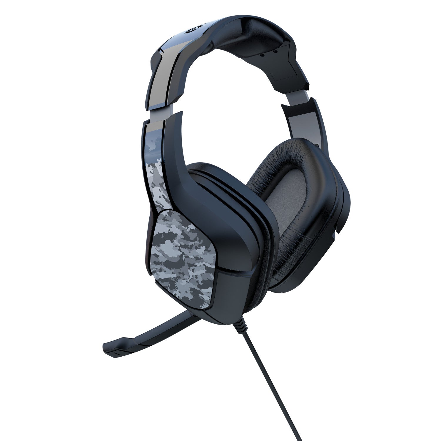 Gioteck HC2 Auricolare Cablato A Padiglione Giocare Nero, Grigio