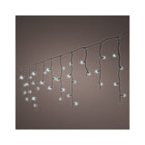 Lumineo Tenda Luminosa A LED A Forma Di Stalattite 5m - 119 LED - Bianco Freddo - Per Interni/Esterni