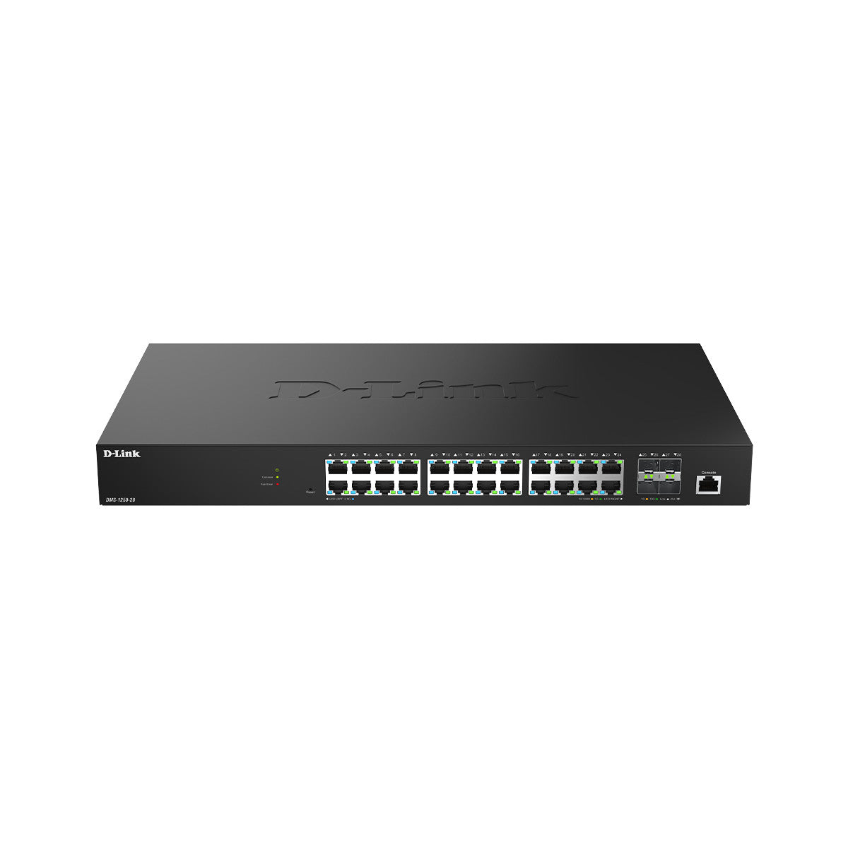 D-Link DMS-1250-28/E switch di rete Gestito L2 2.5G Ethernet (100/1000/2500) Nero