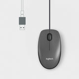 Logitech 910006652 Mouse M100 Emea 808 Nero