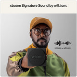 LG xboom Mini by will.i.am, Speaker Bluetooth portatile 5W, Compatto e versatile, 10 ore di autonomia, IP67, Grey