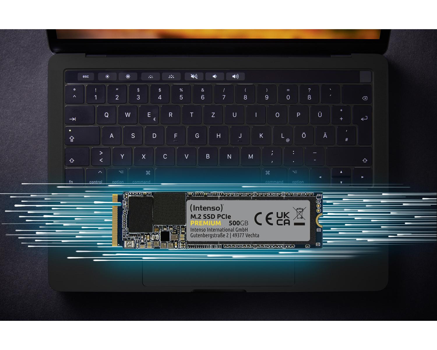 Intenso 3835470 drives allo stato solido M.2 2 TB PCI Express 3.0 3D NAND NVMe