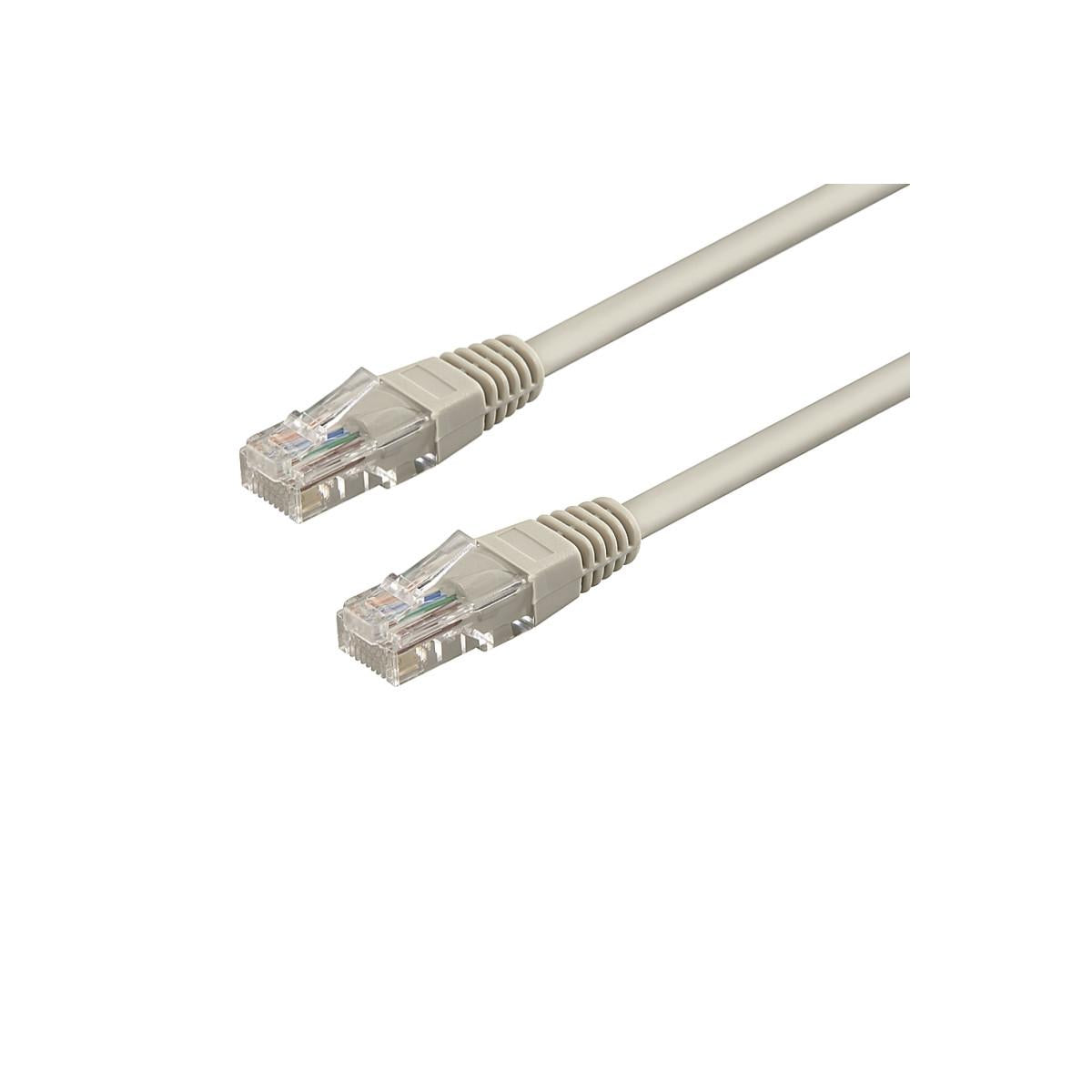 WP WPC-PAT-5U100 cavo di rete Grigio 10 m Cat5e U/UTP (UTP)