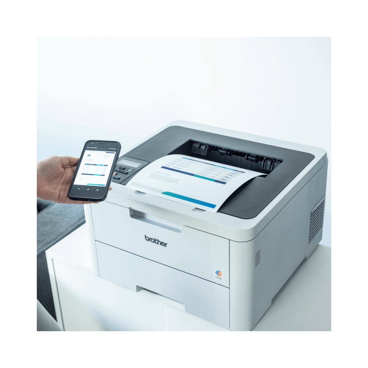 Brother HL L3220CWE Stampante Laser a Colori 600x2400 DPI A4 Wi Fi Bianco Nero