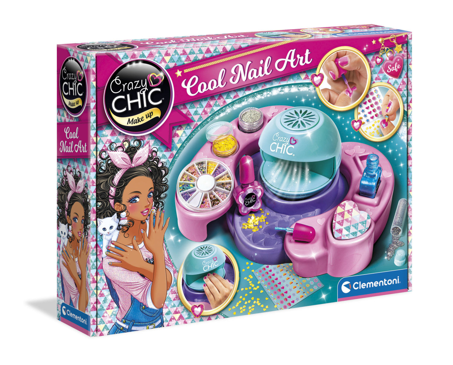 Clementoni Crazy Chic COOL NAILS