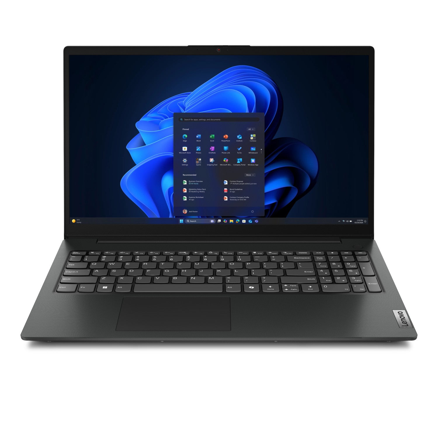 Lenovo V15 G6 AMN AMD Ryzen™ 5 40 Computer portatile 39,6 cm (15.6") Full HD 16 GB LPDDR5-SDRAM 512 GB SSD Wi-Fi 6 (802.11ax) Windows 11 Home Nero Italiano