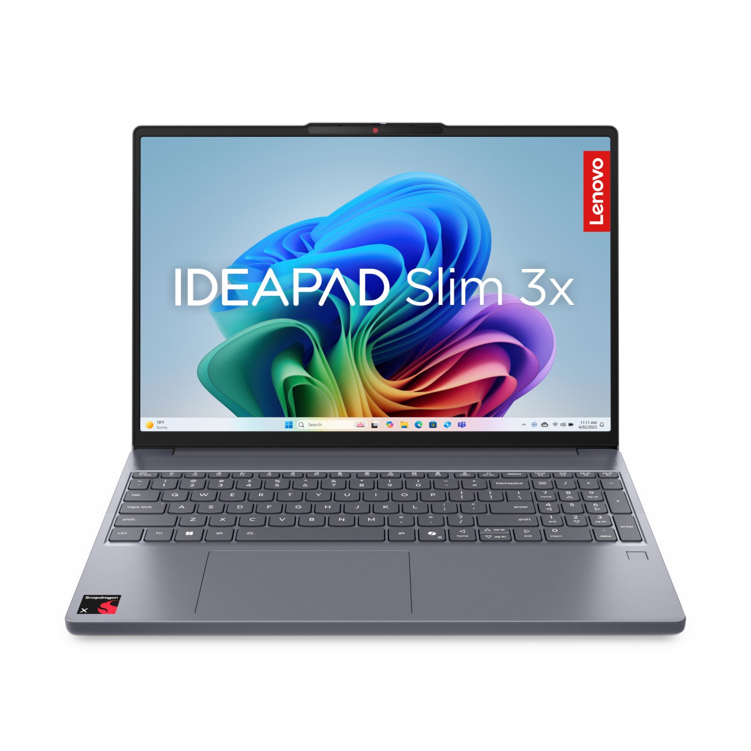 Lenovo IdeaPad Notebook Slim 3 Display 15.3'' WUXGA (1920x1200) Processore QLC X1-26-100 Memoria RAM 16GB Memoria SSD 512GB Scheda grafica Integrata Sistema Operativo WINDOWS 11 HOME LUNA_GREY Caricatore NON incluso