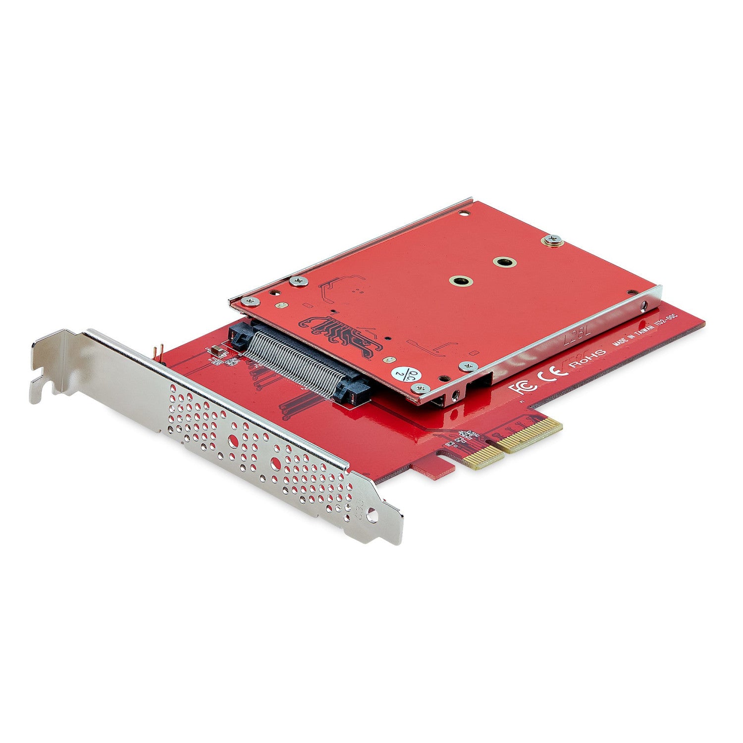 StarTech.com Adattatore SSD M.2 a U.3, Per Unità M.2 PCIe NVMe, Adattatore/convertitore host PCIe M.2 a U.3 da 2,5" (SFF-TA-1001), conforme a TAA - Formato unità da 2,5"