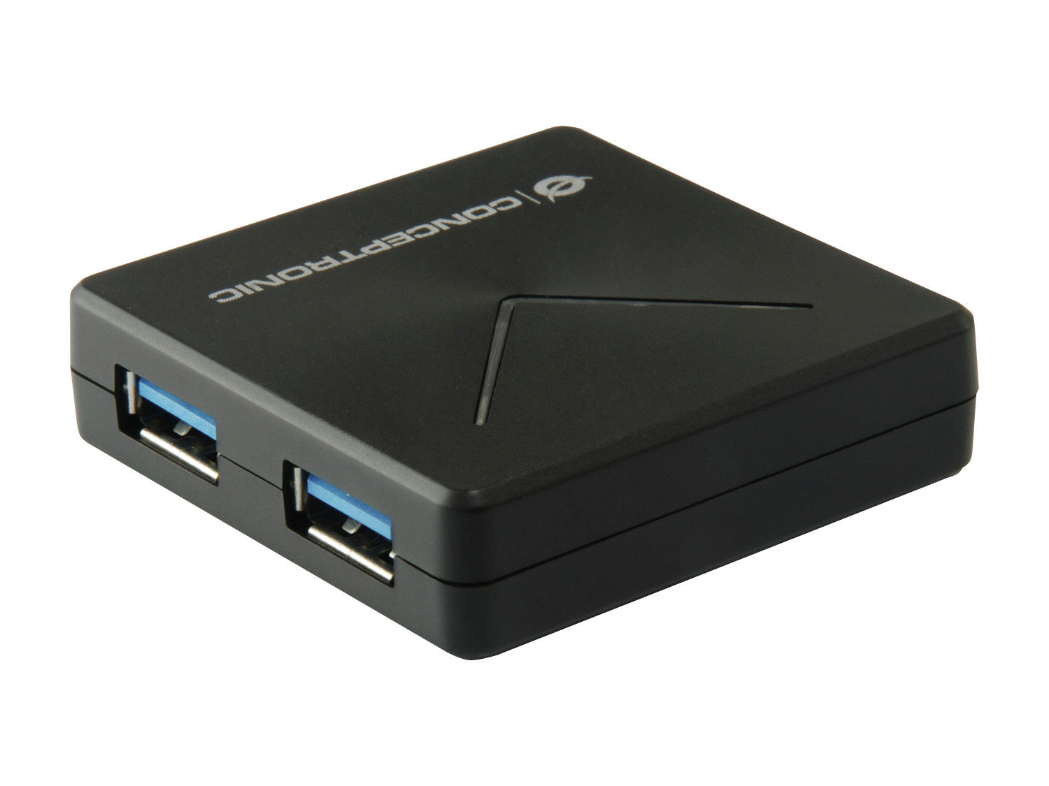 Conceptronic HUBBIES02B hub di interfaccia USB 3.2 Gen 1 (3.1 Gen 1) Mini-B 5000 Mbit/s Nero