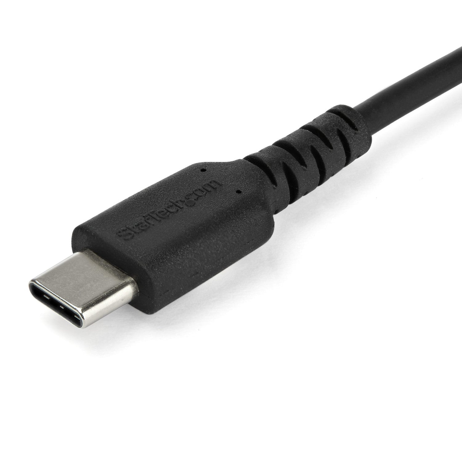 StarTech.com Cavo di Ricarica USB-C da 2m - Resistente Cavetto USB-C di Ricarica Veloce e Sync da USB 2.0 a USB Type C 60W - Rivestimento in TPE e Fibra Aramidica M/M 60W Nero, Samsung S10/S20/Ipad Pro/MS Surface