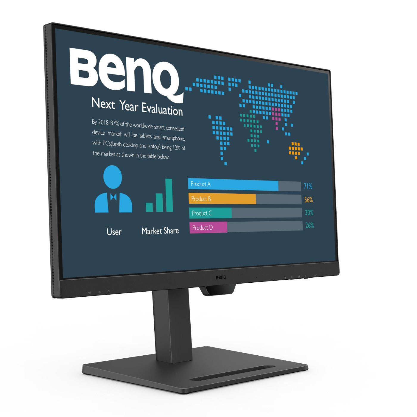 BenQ BL2790QT Monitor PC 68,6 cm (27pollici) 2560 x 1440 Pixel Quad HD LED Nero
