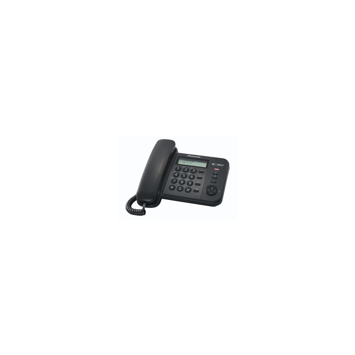 Telefono Fisso Panasonic KXTs560ex1b Id Chiamata Display Nero