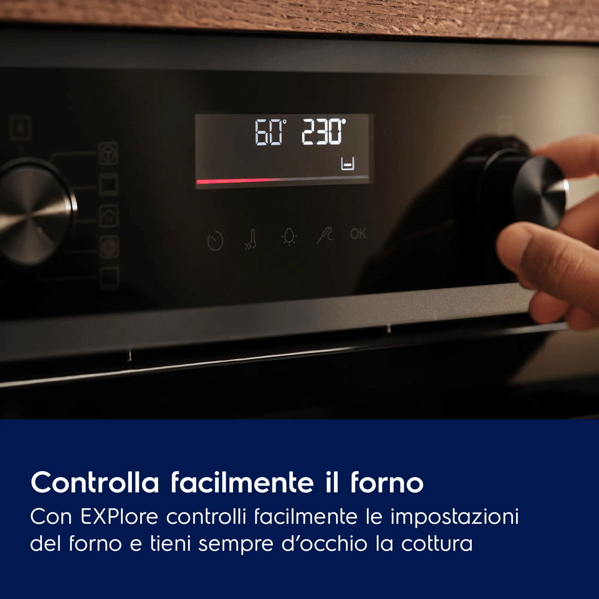 Electrolux Forno Incasso Pirolitico Classe A++ 60 Cm LOM4P46X2