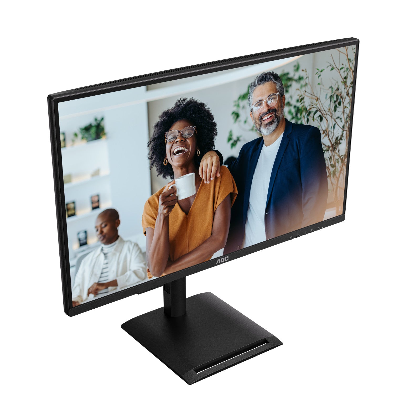 AOC Q27P4CV Monitor PC 27 pollici 2560 x 1440 Pixel Quad HD LED Nero
