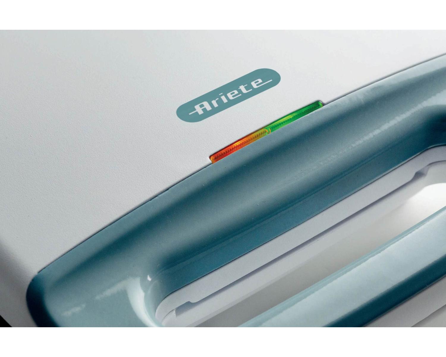 Ariete 1971 Sandwich Maker Breakfast Piastra Elettrica per Toast Potenza 750W Bianco