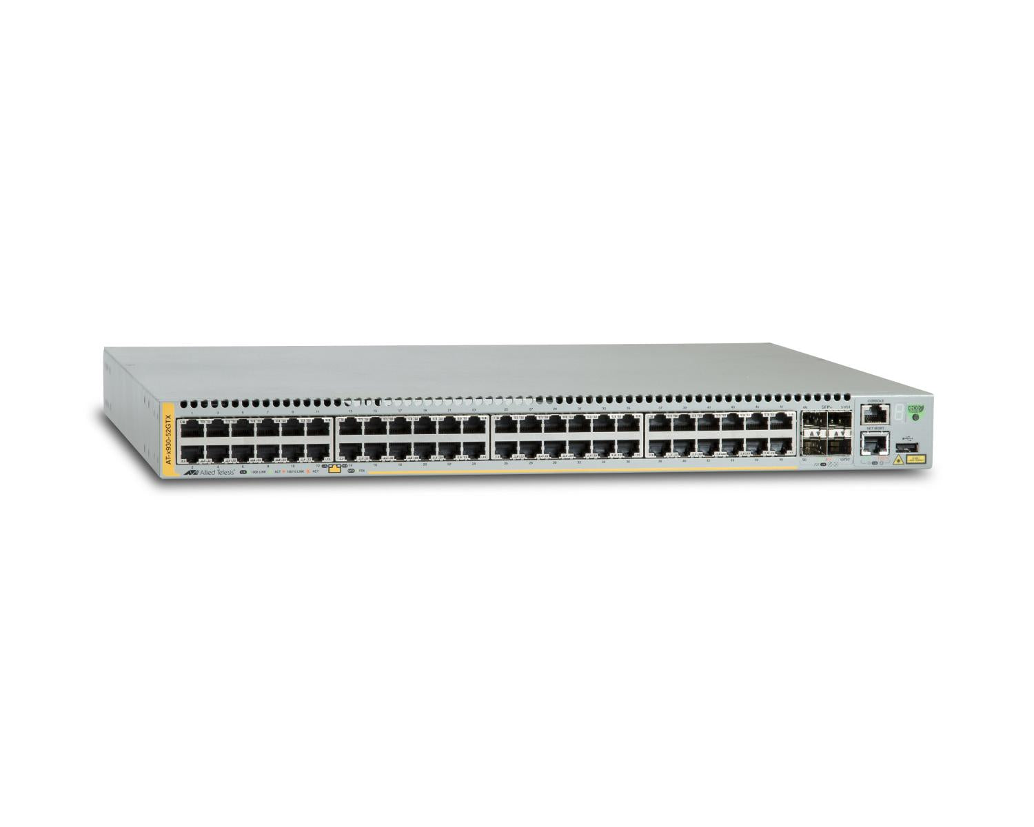 Allied Telesis AT-x930-52GTX Gestito L3 Gigabit Ethernet (10/100/1000) Grigio