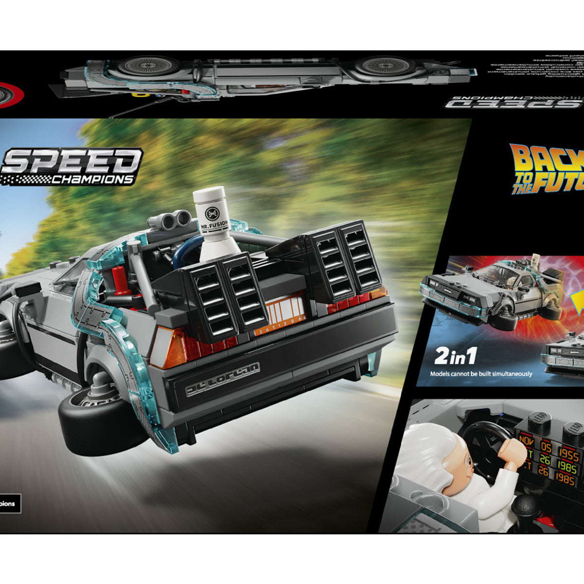 LEGO Speed Champions Macchina del Tempo di Ritorno al Futuro 77256