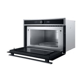 Whirlpool WMD4I4MX Microonde con grill, inox, Display Lcd 6 Senso, Crisp, 31 Lt