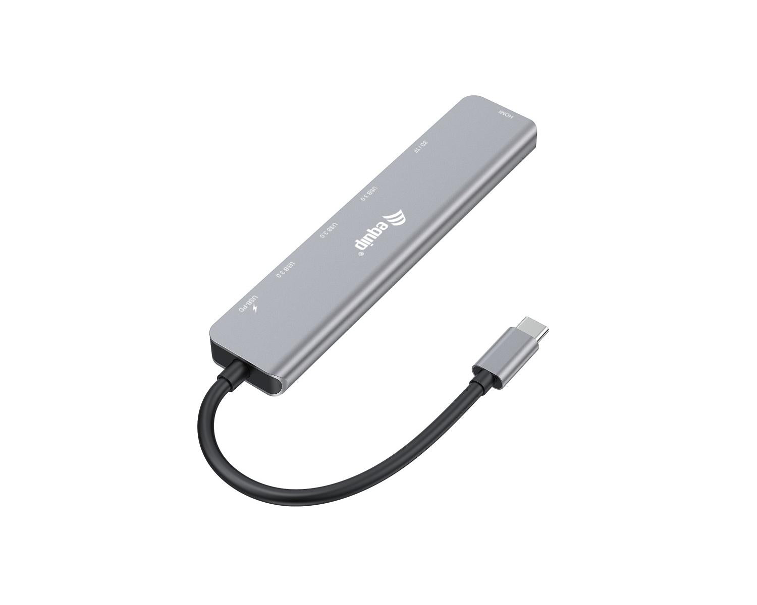Equip 133494 replicatore di porte e docking station per laptop Cablato USB 3.2 Gen 1 (3.1 Gen 1) Type-C Argento