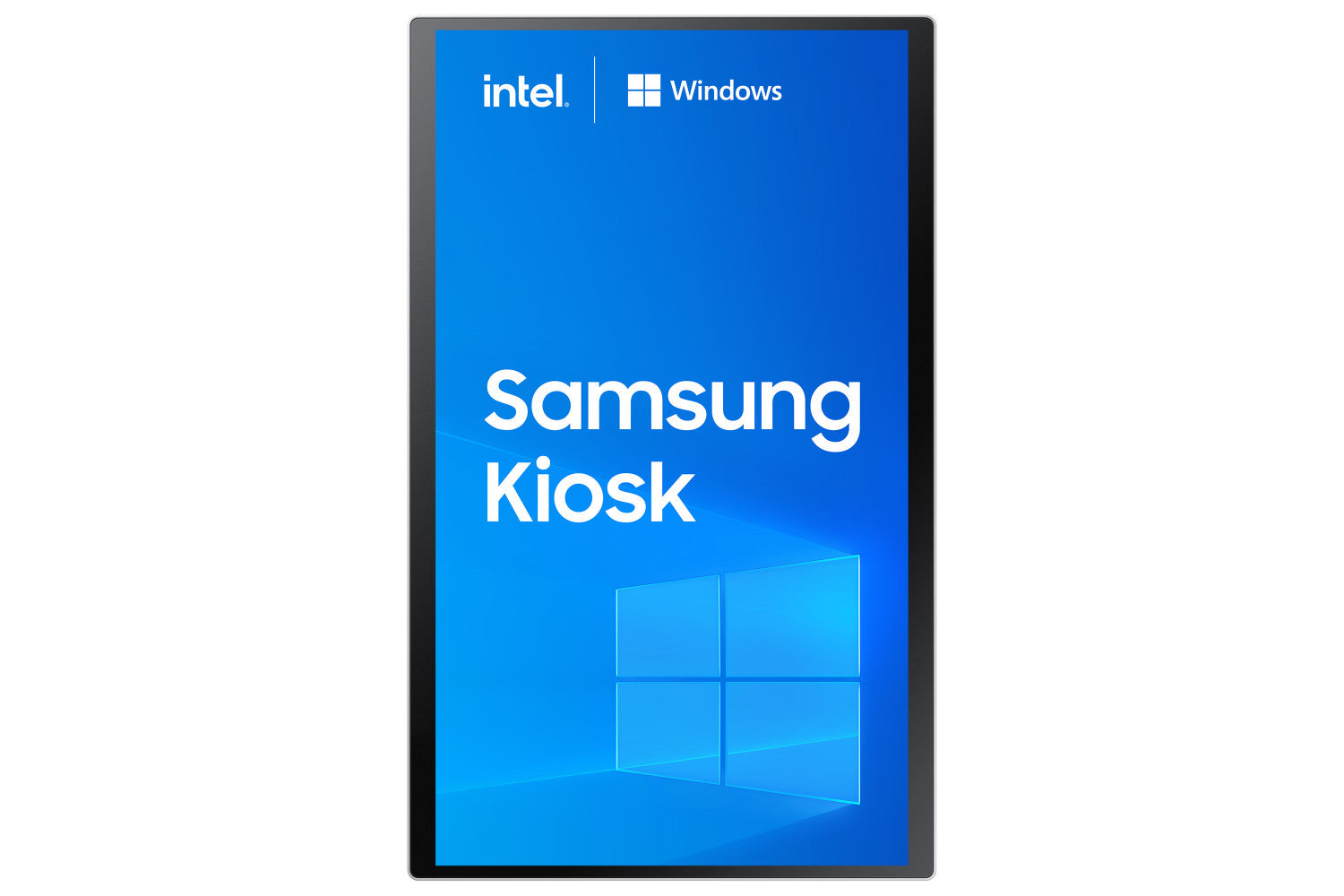 Samsung KM24C-3 Design chiosco 61 cm (24") LED 250 cd/m² Full HD Bianco Touch screen Processore integrato Windows 10 IoT Enterprise 16/7