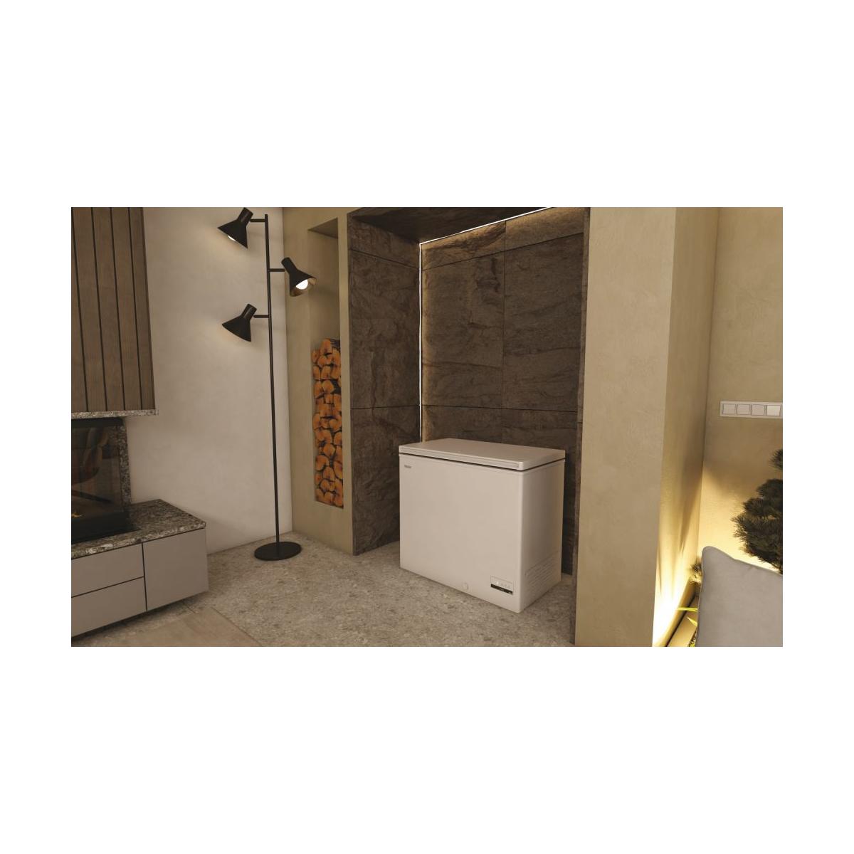 Haier HCE200D Congelatore a pozzo Libera installazione 196 L D Bianco