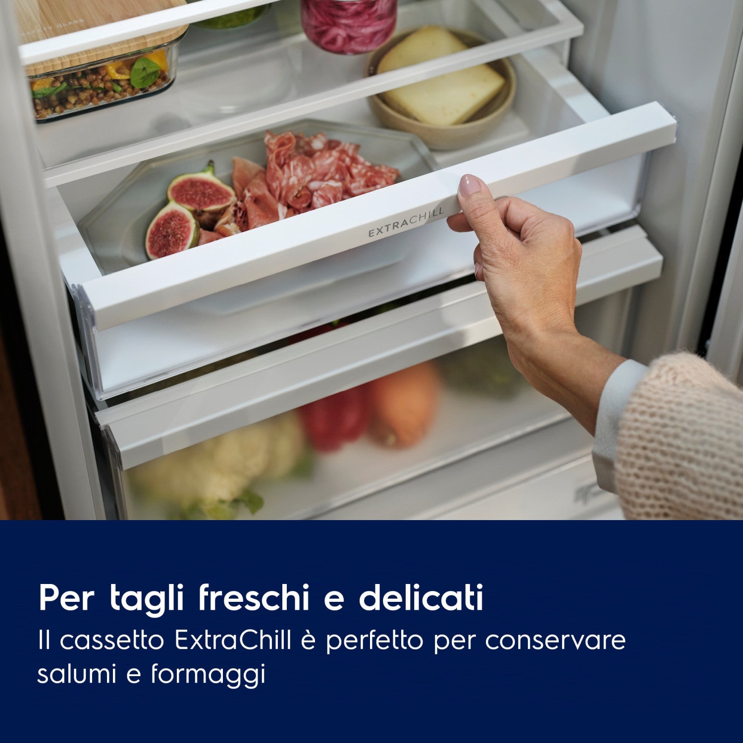 Electrolux FRIGORIFERO COMBINATO MULTIFLOW CLASSE E ENA7CE18S