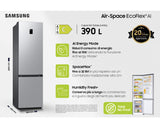 Samsung Frigorifero Combinato EcoFlex AI 2m 390L RB38C674CSA