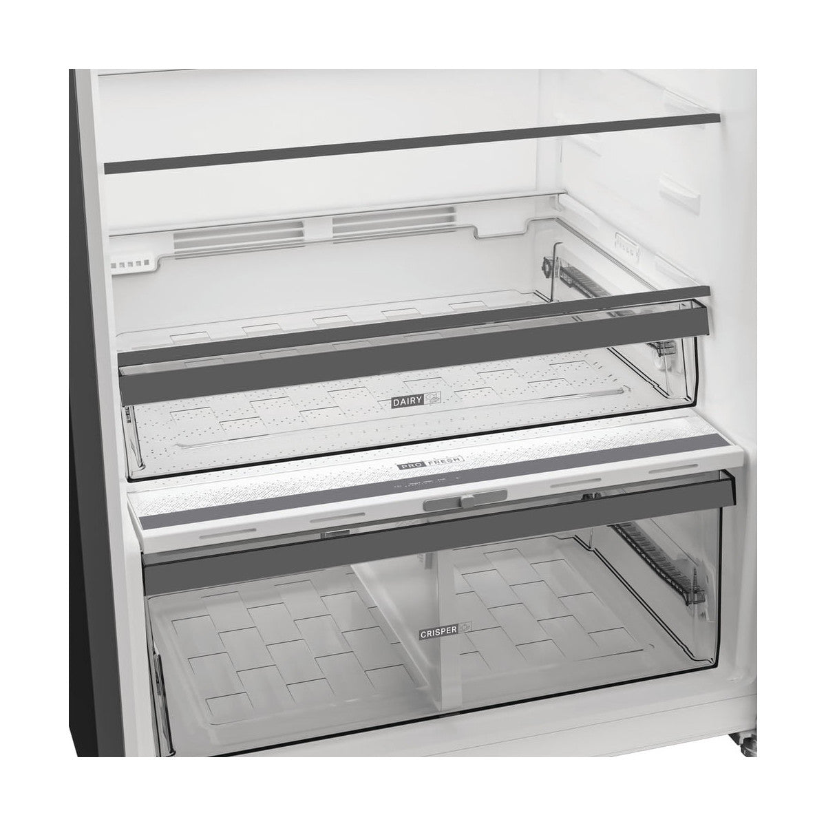 Whirlpool WHD2 6552 X4E Frigorifero doppia porta a libera installazione, Dual no frost, 78cm, Classe E, Pearl Inox, 37 dbA, h 187cm