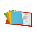 Fraschini CF100 Cartelline Semplici Arancio A4 Cartoncino Bristol Conf. 100 Pz