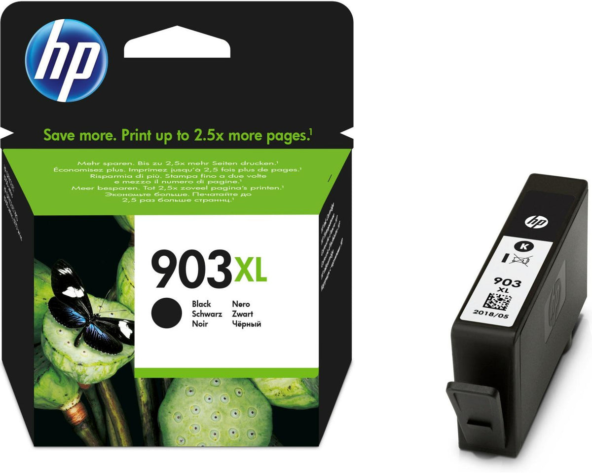 HP 903XL T6M15AE 301 High Yield Black Original Ink Cartridge Cartuccia d'Inchiostro 1 pz Resa Elevata XL