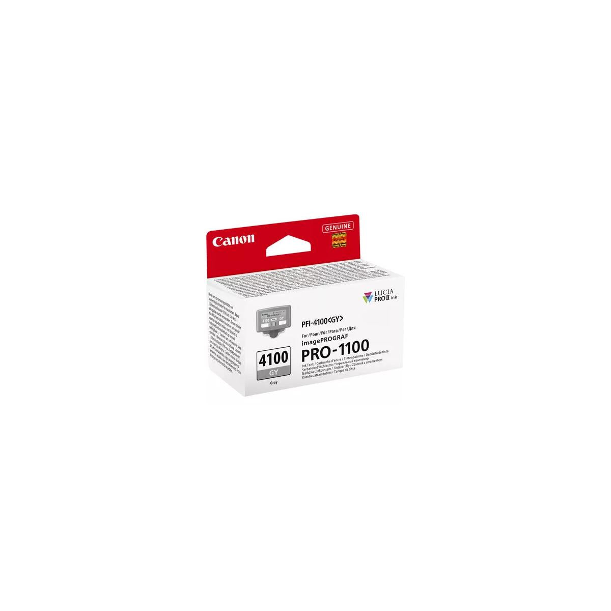 Canon LUCIA PRO II cartuccia d'inchiostro 1 pz Originale Resa standard Grigio