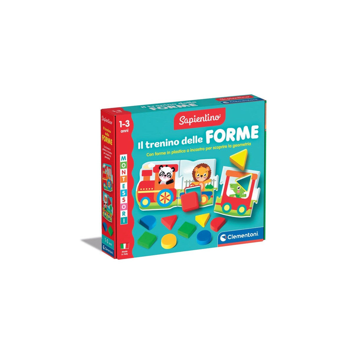 Clementoni Sapientino Montessori - Il Trenino Delle Forme