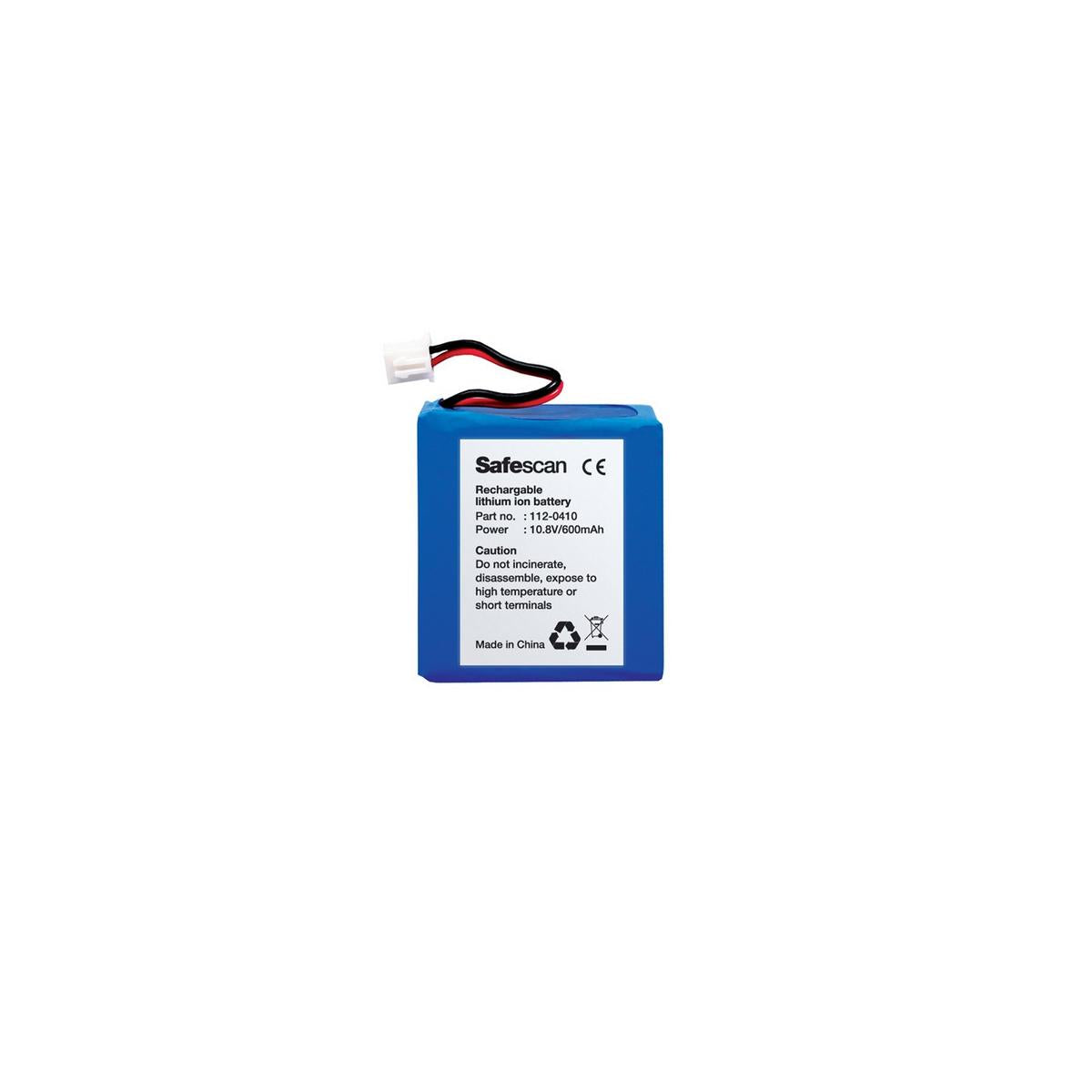 Safescan LB-105 batteria ricaricabile industriale Ioni di Litio 600 mAh 10,8 V